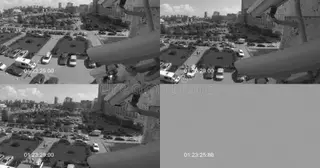 Установка систем видеонаблюдения на парковке в Советской Гавани в октябре